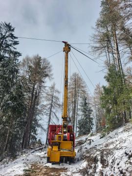 Горска въжена линия KOLLER K602 |  Горска техника | Дървообработващи машини | KOMITrade s.r.o.